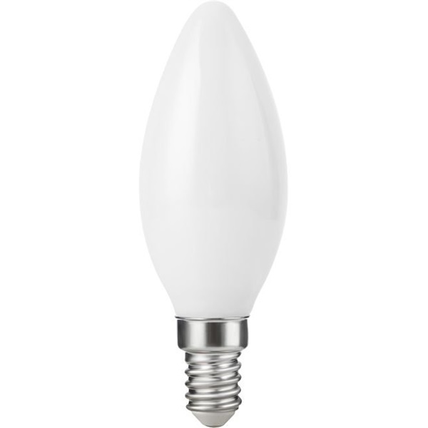 SPL filament LED kaarslamp 7W E14 220V-240V 927 2700K opaal dimbaar