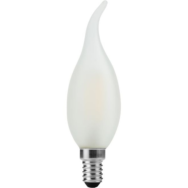SPL filament LED bentip kaarslamp 2W E14 220V-240V 925 2500K mat dimbaar