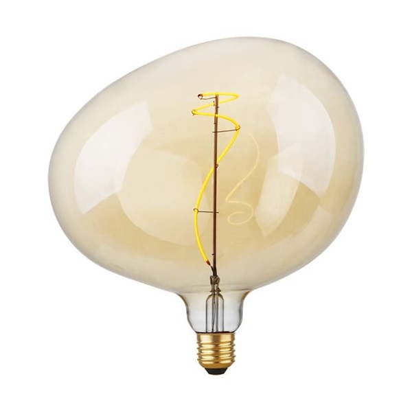 SPL Flex filament LED Snoopy G220 lamp 4W E27 220V-240V 922 2200K goud dimbaar