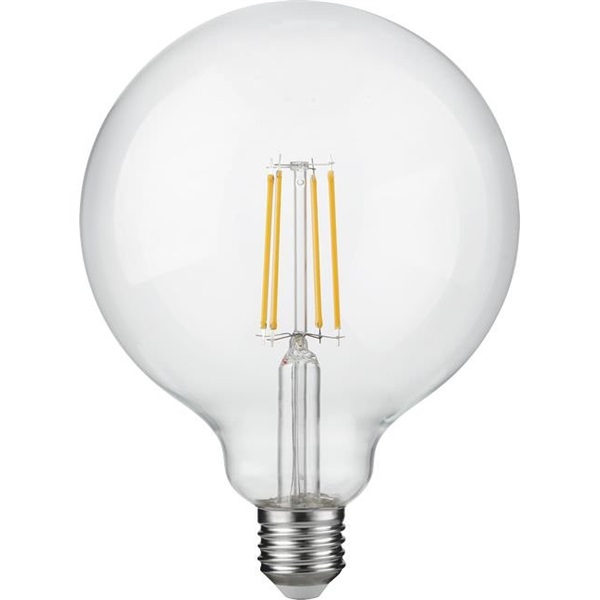 SPL filament LED globelamp 125mm 7W E27 220V-240V 925 2500K helder dimbaar