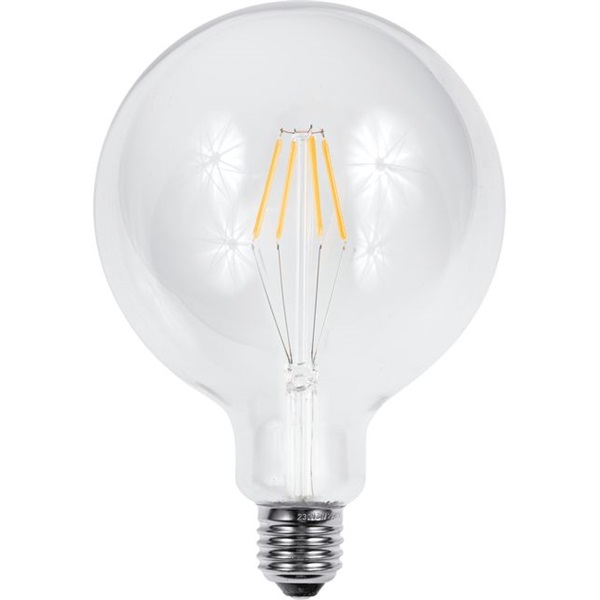 SPL filament LED globelamp 125mm 4,5W E27 220V-240V 927 2700K helder dimbaar