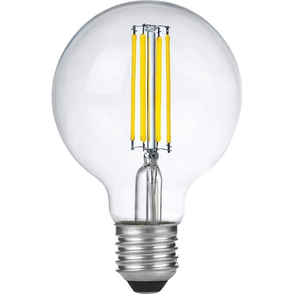 SPL filament LED globelamp 80mm 6W E27 220V-240V 925 2500K helder dimbaar