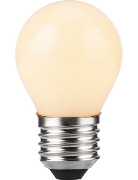 SPL filament LED kogellamp 2,5W E27 230V 925 2500K opaal dimbaar