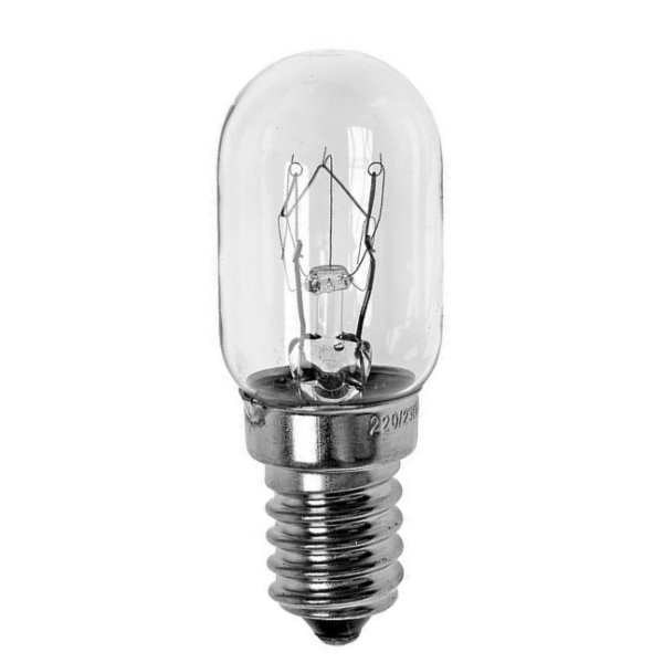 Buislamp 25W E14 230V helder 22x57mm