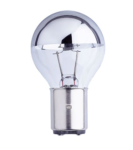 Lipa 016164 kopspiegellamp 25W Ba15d 24V 40x65mm helder 
