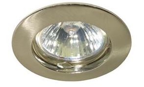 Focus inbouwspot schuine rand MR11 35W vast in diverse kleuren leverbaar