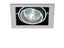Inbouw halogeen armatuur cardanisch zilvergrijs 1x50W MR16