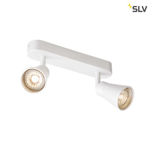 SLV 1000890 AVO wandlamp Double 2xGU10 max. 50W wit