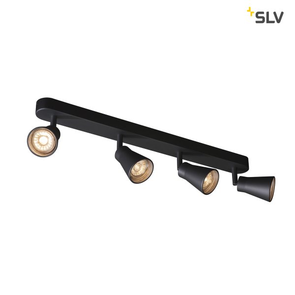 SLV 1000895 AVO wandlamp Quad 4xGU10 max. 50W zwart