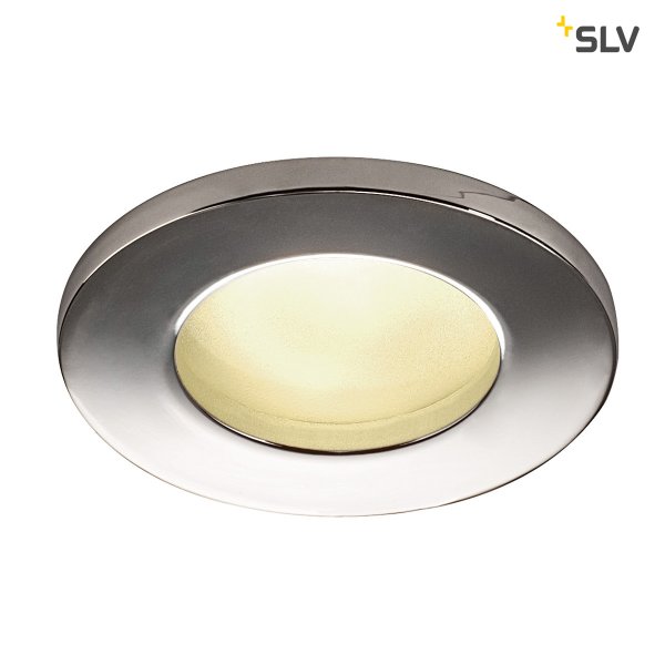 SLV 1001166 Dolix Out Round GU10 downlight max. 35W IP44 chroom