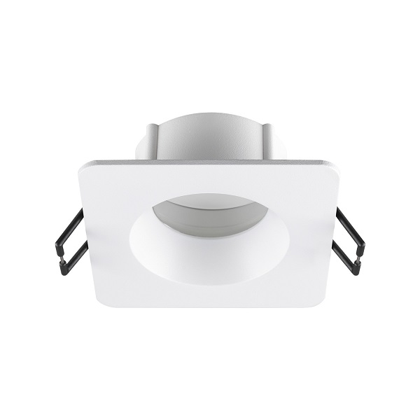 SLV 1007348 New Tria 68 DL inbouwspot rond vast verdiept zonder lampvoet IP65 wit
