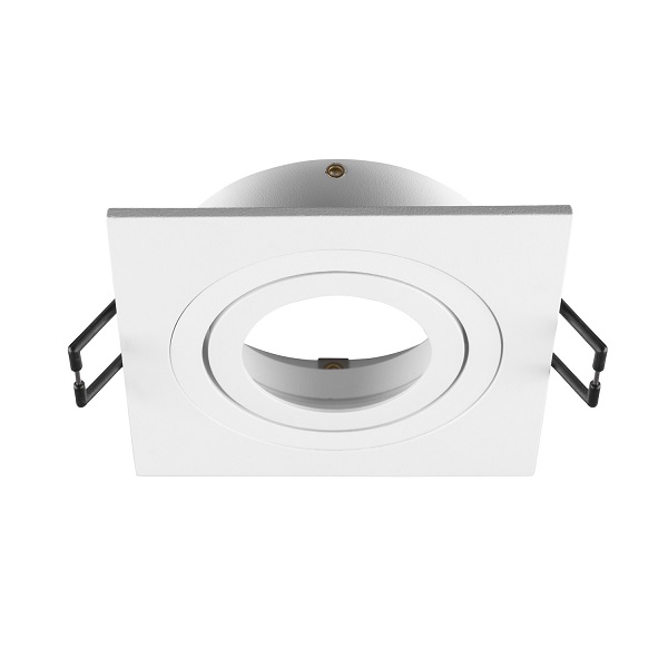 SLV 1007349 New Tria 75 DL inbouwspot vierkant kantelbaar zonder lampvoet zwart
