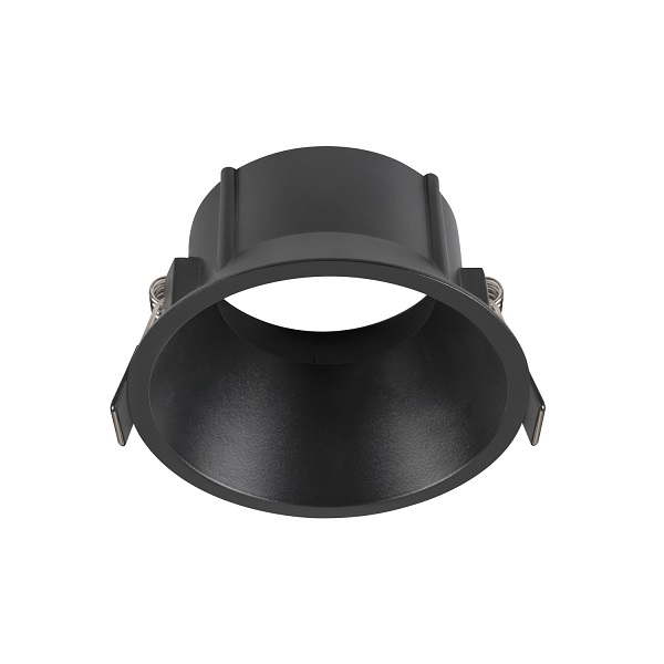 SLV 1007452 New Tria 95 DL inbouwspot rond vast voor 70mm LEDmodule zwart