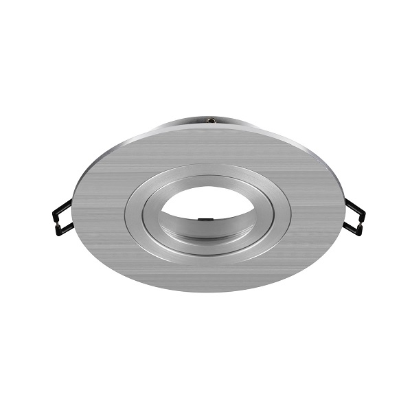 SLV 1007632 New Tria 75 XL inbouwspot rond kantelbaar zonder lampvoet aluminium