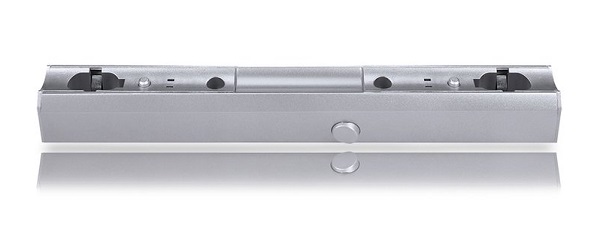 Philinea armatuur 35W 300mm S14s met schakelaar kunststof zilver