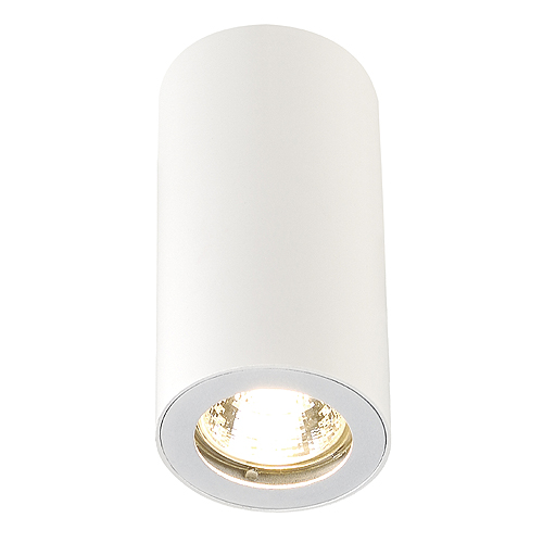 SLV 151811  Enola B GU10 ES50 35W plafond opbouwarmatuur wit