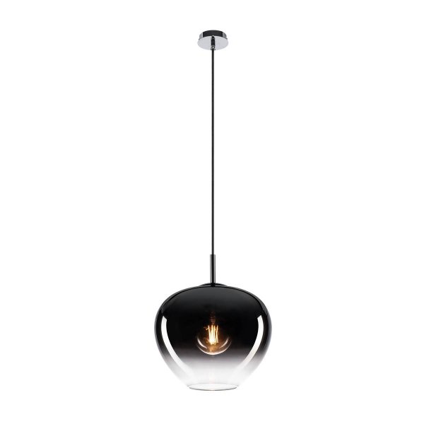 SLV 1003443 Pantilo Convex 29 pendelarmatuur E27 40W exclusief plafondplaat chroom