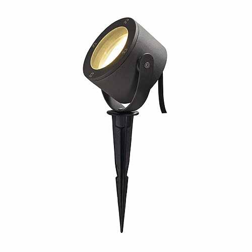 SLV 231525 Sitra 360 SL Spike GX53 9W spike armatuur IP44 antraciet