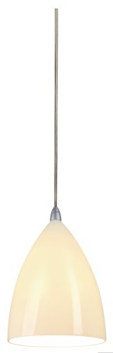 SLV 133444 Tonga pendelarmatuur E14 60W kaars met keramische kap zilvergrijs