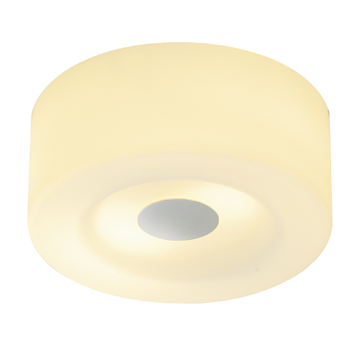 SLV 146942  Malang E27 2x60W plafond opbouwarmatuur gesatineerd glas