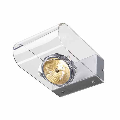 SLV Retrosix QRB Wall QR111 G53 50W opbouwarmatuur helder 147584