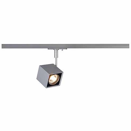 SLV 143354 Altra Dice GU10 ES50 50W 1 fase rail armatuur zilvergrijs