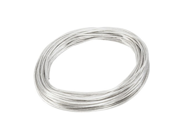 SLV 139031 Tenseo spankabel 4mm2 geisoleerd 20m wit