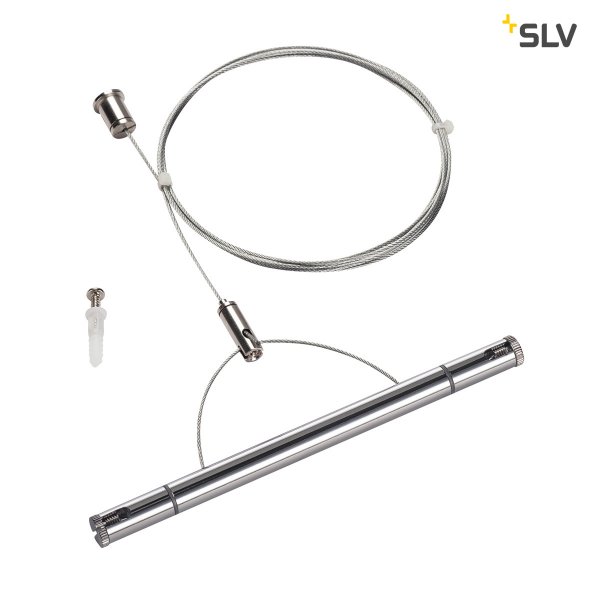 SLV 1002699 Tenseo draadkabelophangset chroom