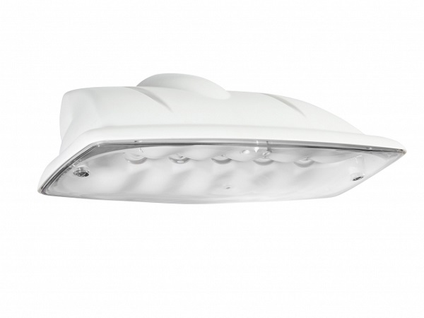 HBI serie 200 Polaris II 2L0500WC opbouwarmatuur LED 5W lichtsensor IP65 met corridor lenzen