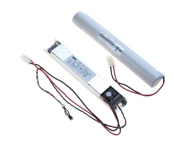 ELT 9513050 FES 6-80 / 4D / 180 noodunit autotest 3h met 4,8V 4,5Ah accu
Dit is de noodunit met omschakelunit, zonder het vsa voor continue branden.
