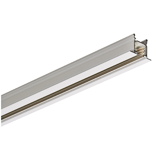 Eutrac 26-201 3f rail inbouw 2m wit (oude kleur)