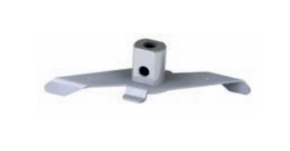 Nordic Light NL Power 047-180-10 3f pendelclip voor staaldraad en M6 draadstang wit