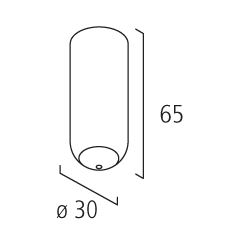 Eutrac 99-284-2 kap voor mechanische haak 3f spanningsrail zwart

