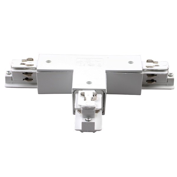 Ivela 7656-10-W31 3f vierkant T stuk aarde buiten rechts wit