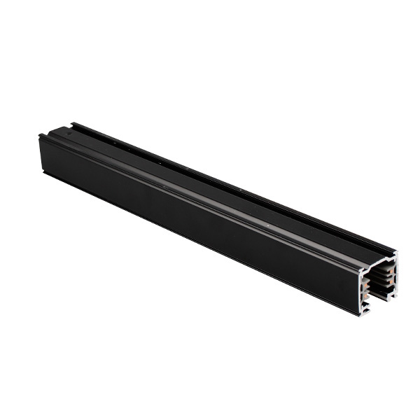Ivela 3f rail vierkant 4m zwart 7511-40-30
