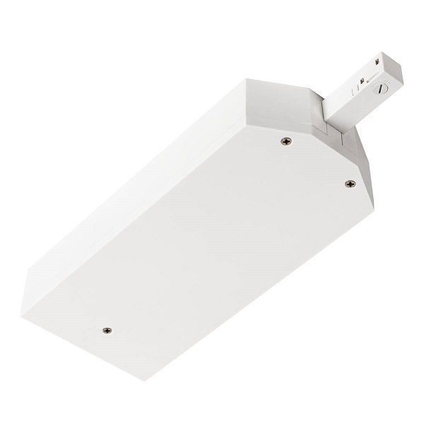 SLV 1007138 48V Track trafo behuizing met 48V Track eindvoeding wit R