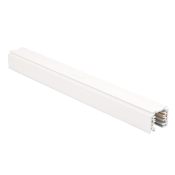 Eutrac 25-206 3f spanningsrail opbouw 2m wit