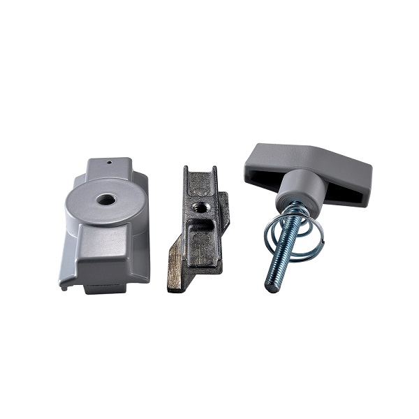 Powergear PRO-0449-S 3f mechanische adaptor met M6 bout maximaal 10kg grijs