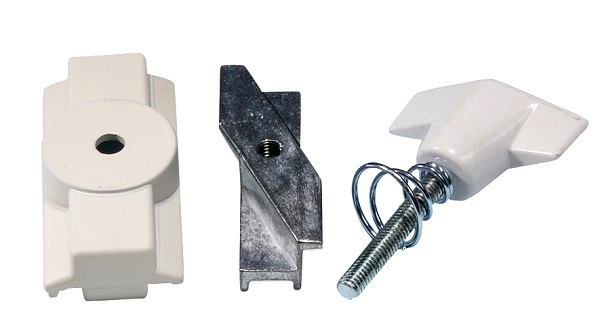 Powergear PRO-0449-W 3f mechanische adaptor met M6 bout maximaal 10kg wit