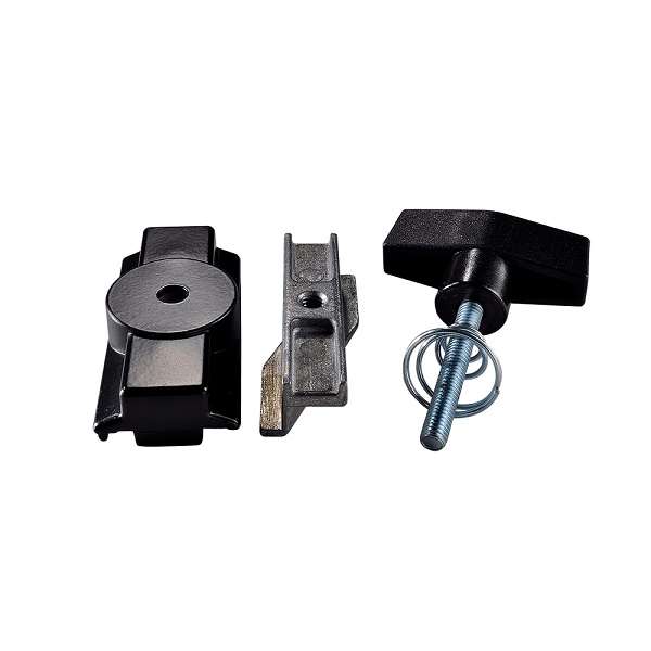 Powergear PRO-0449-B 3f mechanische adaptor met M6 bout maximaal 10kg zwart