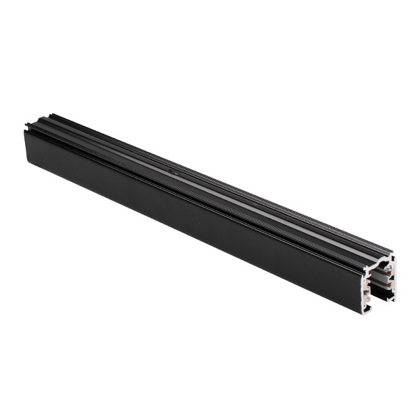 Nordic Global XTS 4100-2 3fase spanningsrail opbouw zwart 1m