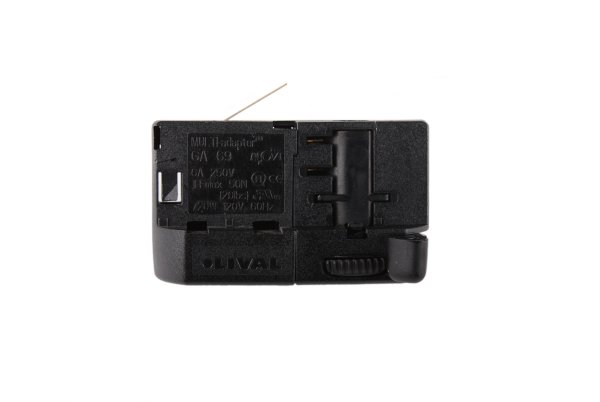 Nordic Global GA 69-2 3f railadaptor zwart