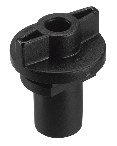 Nordic Global XTAK 144-2 inzetnippel voor M4 moer max. 100N belasting zwart