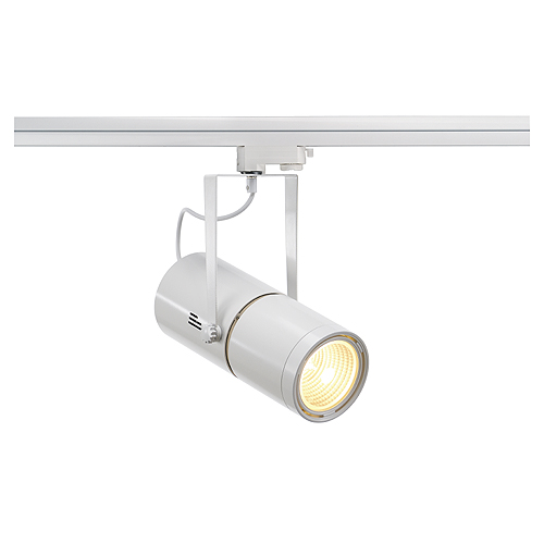 SLV Euro Spot CDM-T 35W G12 15° 3 fase rail armatuur elektronisch voorschakelapparaat (EVSA) wit 153861 312896