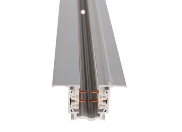 Nordic Global XTSF 4200-1 3fase spanningsrail inbouw geanodiseerd aluminium 2mr