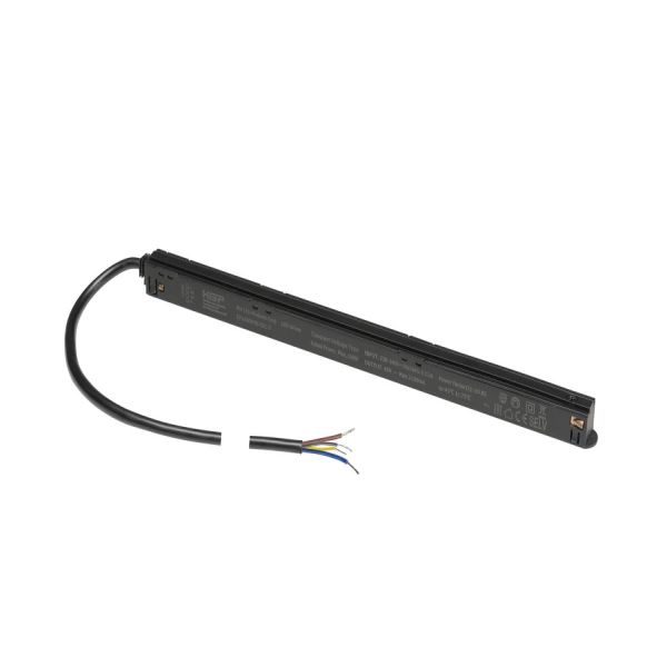 SLV 1010446 48V Track LED voeding 48V 100W Intrack Dali dimbaar met 0,3m kabel doorlusbaar zwart