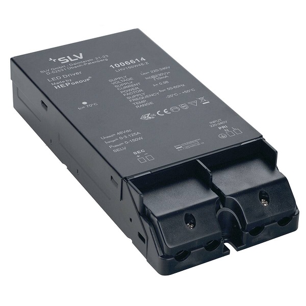 SLV 1006614 48V Track LED voeding 48V 150W zwart niet dimbaar