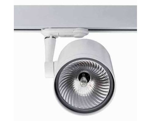 Concord Beacon 100W E27 PAR30 1 fase LS1 adaptor rail armatuur zilver