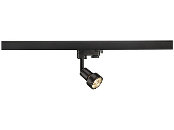 SLV 1001871 Puri Glass GU10 50W 3 fase rail armatuur zwart