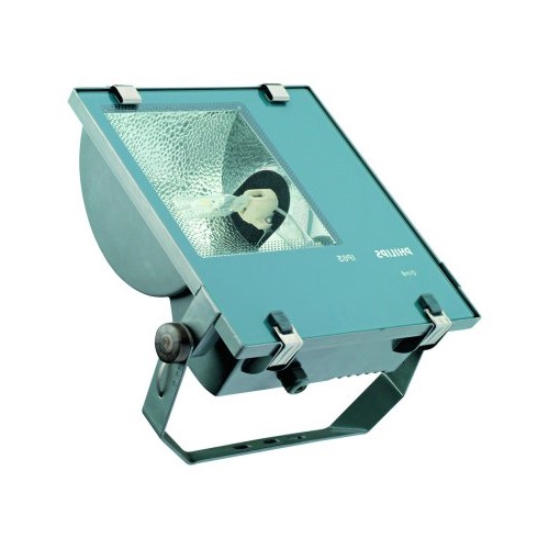 Philips Tempo 1 RVP151 CDM-TD 70 schijnwerper asymmetrisch IP65 grijs
compleet met Philips CDM-TD 70W kleur 830